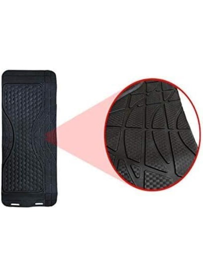 طقم دواسات سيارة بحواف عالية – 5 قطع – مقاس عالمي عملي لحماية أرضية السيارة - Image 2