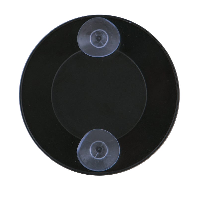 Zadro 3"" Dia. Round 10-Time Magnification Travel Mirror Compact Mirror Hand Mirror For Women Suction-Cup Shaving Mirror - Image 3