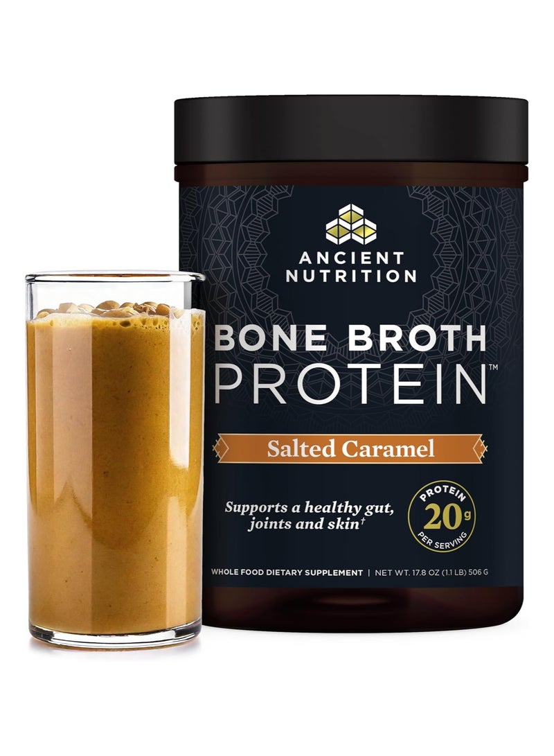 Ancient Nutrition Bone Broth Protein Salted Caramel