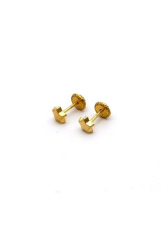 Gold Zone Real Gold Shine Star Screw Earring  - Image 2