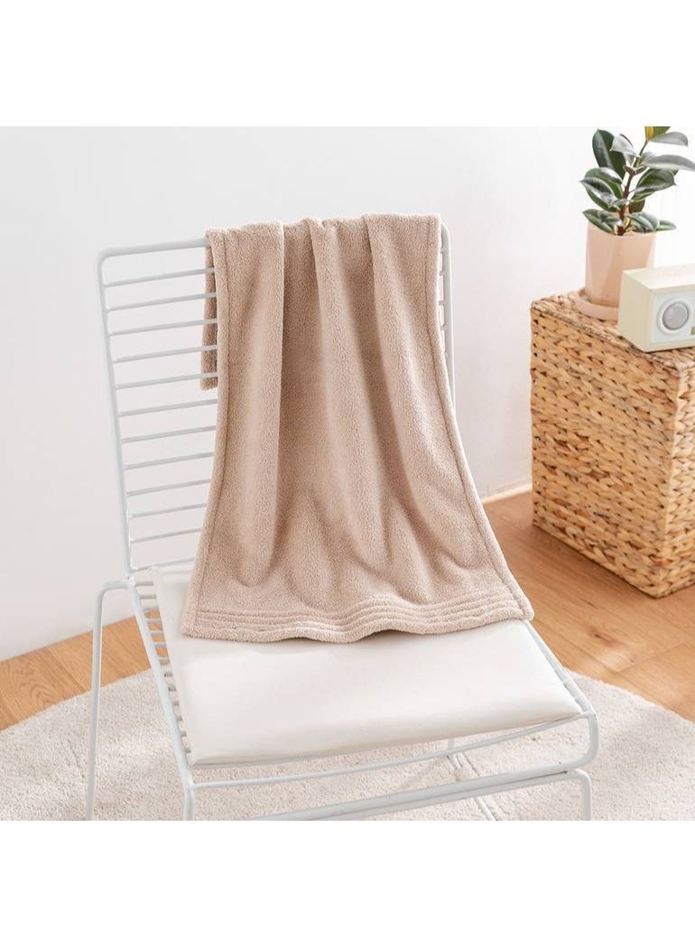 Reefi Modern Quick-Dry Towel, Beige, Face - Image 1