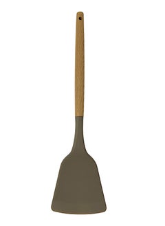 YOLO Frying Spatula Kitchen Utensil Silicone Cooking Utensils Wood Handle Gadgets for Nonstick Cookware  - Image 1
