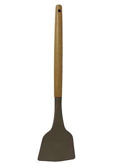YOLO Frying Spatula Kitchen Utensil Silicone Cooking Utensils Wood Handle Gadgets for Nonstick Cookware  - Image 3