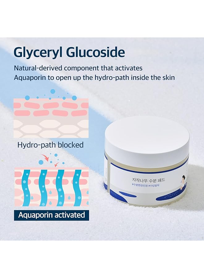 ROUND LAB Birch Juice Moisturizing Pad 80Pcs - Image 4