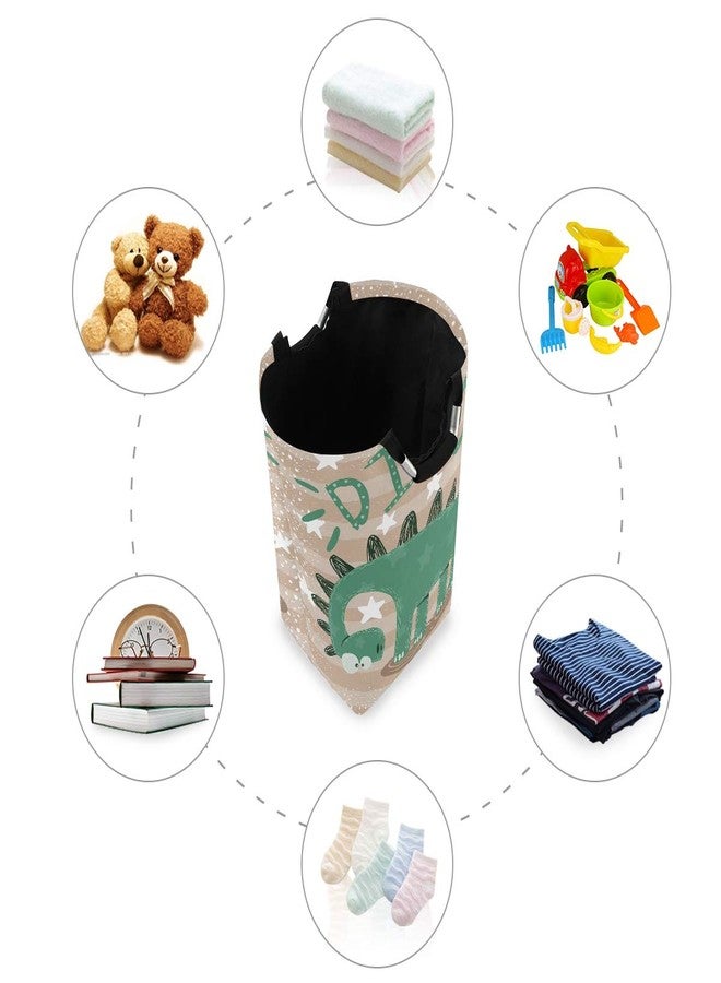 senya Cute Dinosaur Large Storage Basket Collapsible Organizer Bin Laundry Hamper for Nursery Clothes Toys - Image 5