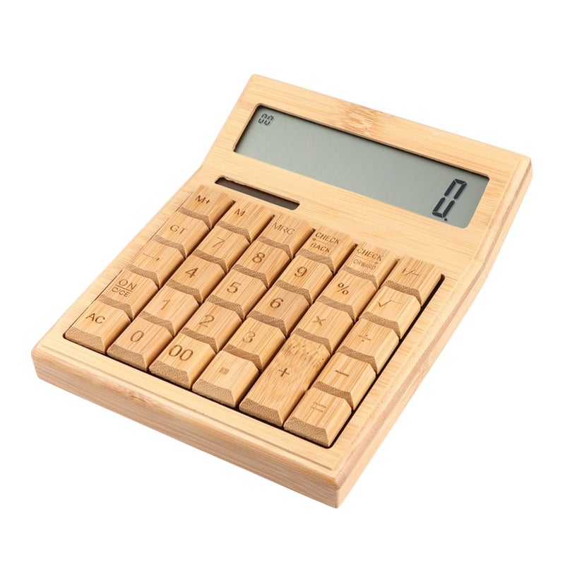 Portable 29 Key Solar Calculator with Tilt Display Compact for Home School Office Travel - Image 2