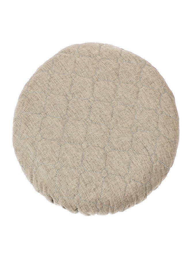 PATIKIL Stool Covers Round, Elastic Bar Stool Covers Washable Stool Cushion Slipcover Stretchy Bar Chair Seat Covers for 10-13 Inch Chair, Khaki - Image 1
