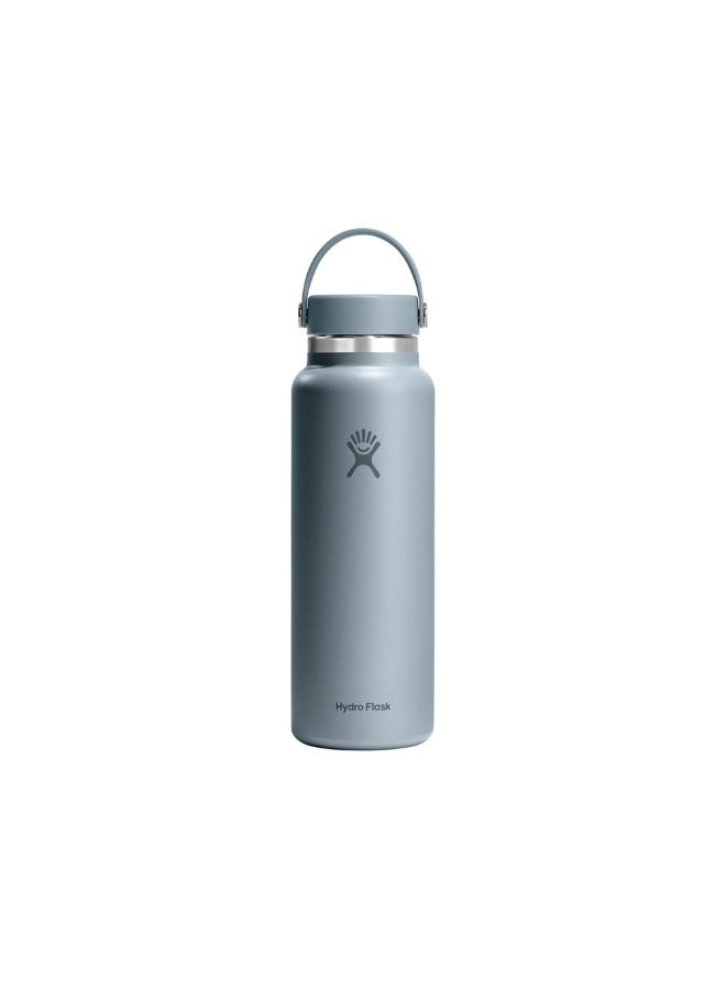Hydro Flask Wide Mouth Insulated Bottle Shale Grey, 1.2L - Image 1