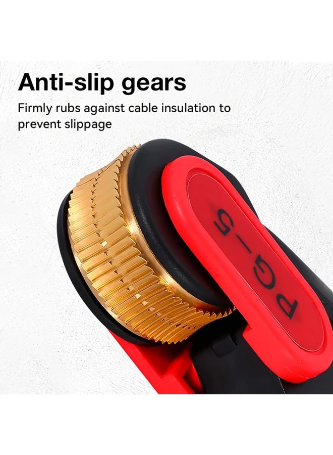 Professional Adjustable Cable Stripper Manual Peeler With Storage Bag 1pc - Image 5