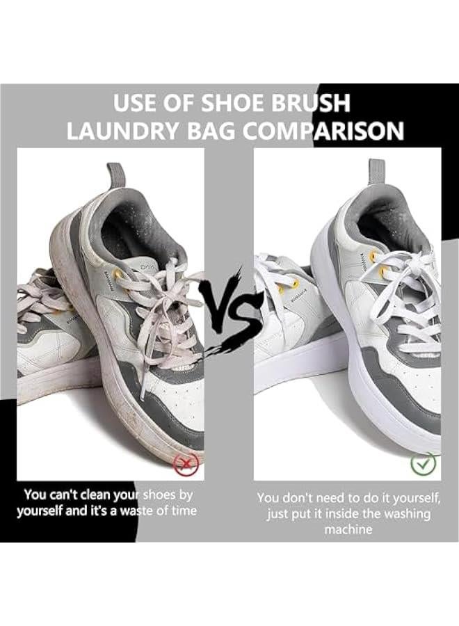 HOOKOR New Style Shoe Cleaning Bag Shoe Bag Washing Reusable Shoe Washing Bag Laundry Shoe Washing Bags Wash Shoe Bag Shoe Cleaning Laundry Bag Sneaker Laundry Bags and Shoe Bag for Washing Machine - Image 5