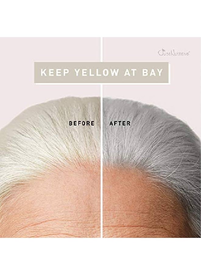Just Nutritive Gray Hair Shampoo ; Gray Hair Treatment ; Just Natural Hair Care ; Natural Shampoo ; ; 16 Oz  - Image 4