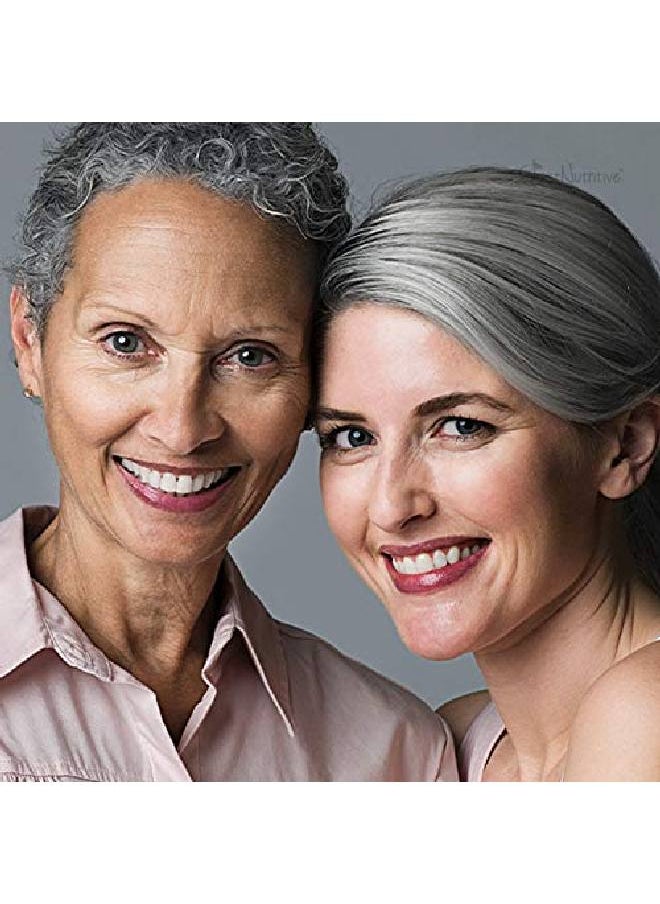 Just Nutritive Gray Hair Shampoo ; Gray Hair Treatment ; Just Natural Hair Care ; Natural Shampoo ; ; 16 Oz  - Image 5