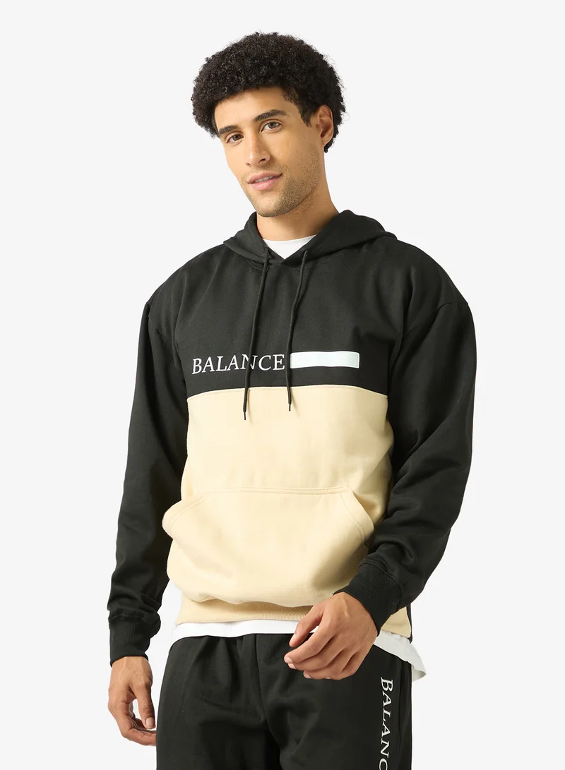 Seventy Five  Graphic Pullover Hoodie And Pants Set for Men | Best Price UAE