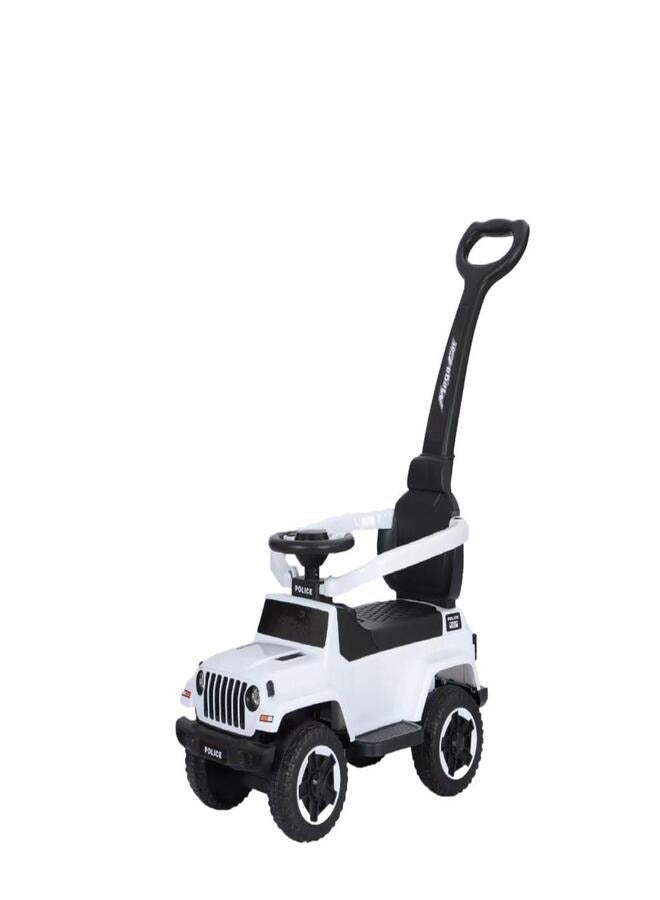 2 in 1 Activity Car Toy for Kids Durable Comfortable Lightweight Push Handle Push Car for 1-3 Years Old Boys Girls