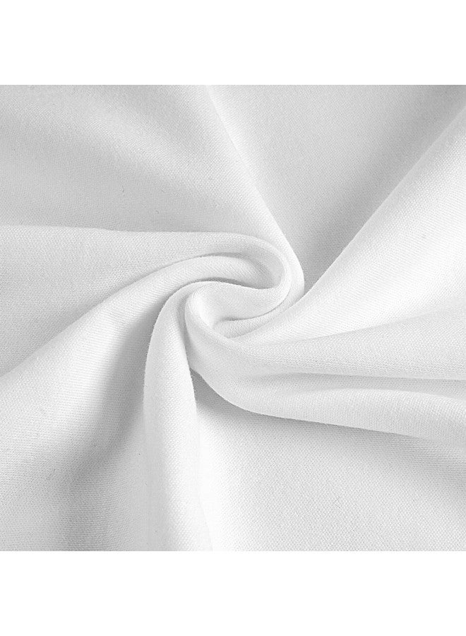 Zenssia Organic Cotton Toddler Pillowcase/Travel Pillowcase Pack Of 2 Set 13X18 Inches With Envelope Closure Soft & Breathable Baby Pillow Case Cover Solid White - Image 5