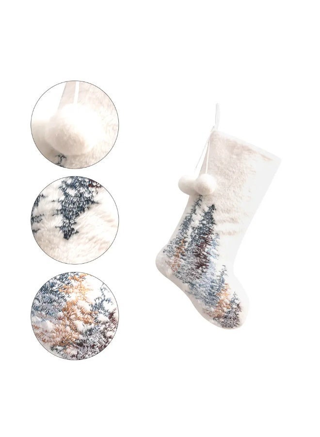 إيفا Plush Christmas Stockings - Pine Trees - Image 4