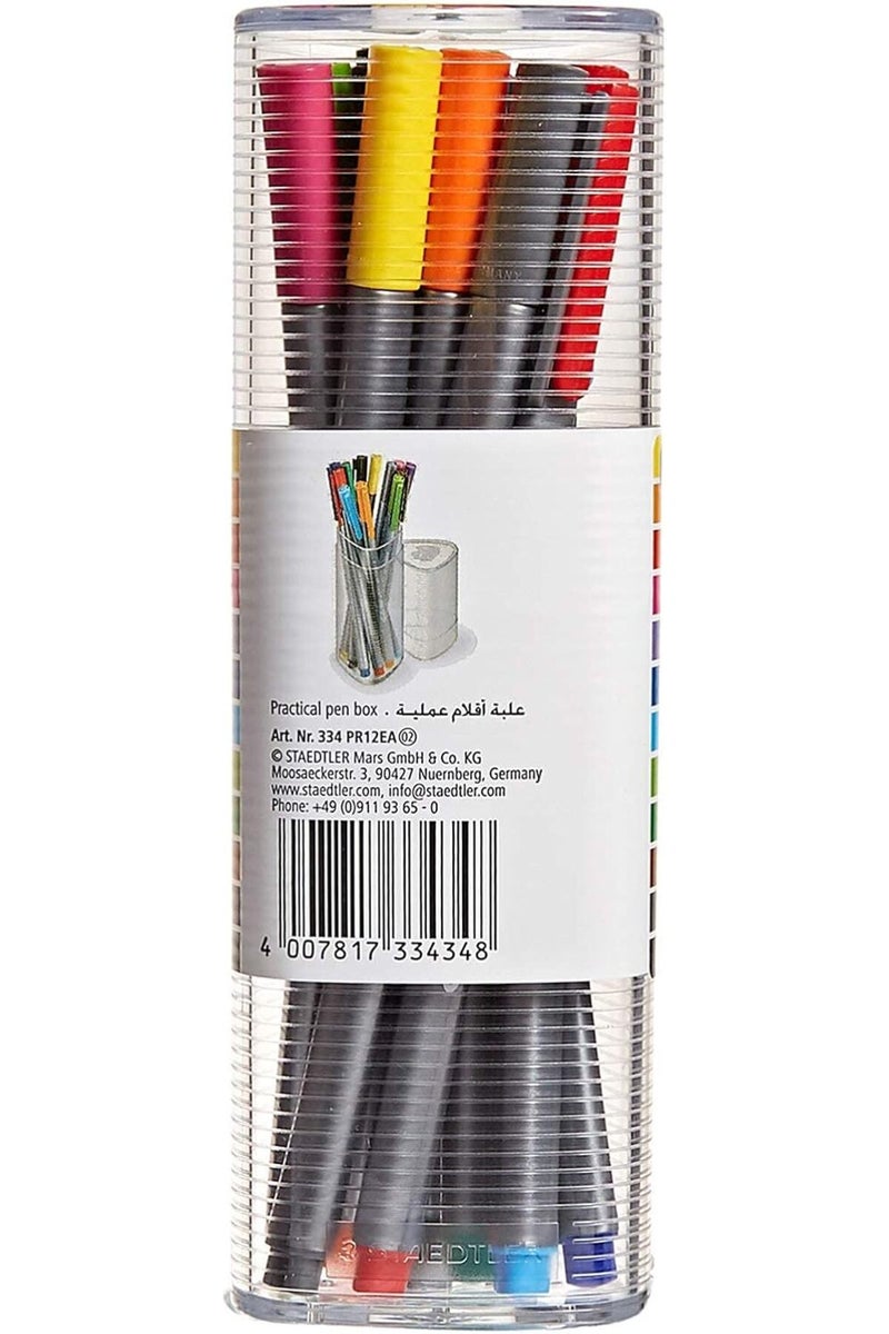 STAEDTLER Triplus Fineliner, 12 Pack (Tub) - Image 2