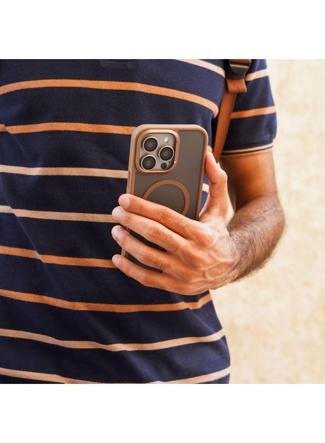 blupebble iPhone 16 Pro Max Case With MagSafe, Hybrid Matte Hard Back Cover with High-Grade Protection, Magnetic Phone Cover for iPhone - Image 4