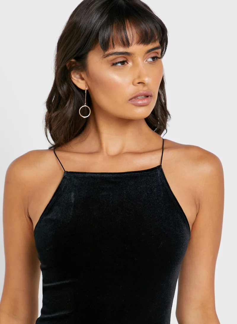 FOREVER 21 Velvet Bodycon Dress