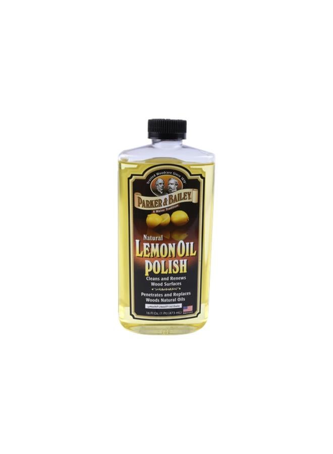 Natural Lemon Oil Polish Yellow 16fl oz.