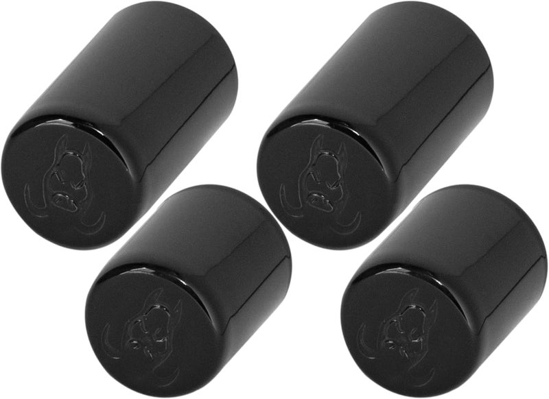 Hogworkz® Docking Hardware Cover Kit for Harley Davidson Street Glide, Road King, Electra Glide, Road Glide '09-'22 - Black - Image 1