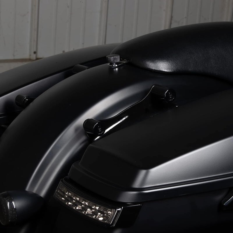 Hogworkz® Docking Hardware Cover Kit for Harley Davidson Street Glide, Road King, Electra Glide, Road Glide '09-'22 - Black - Image 5