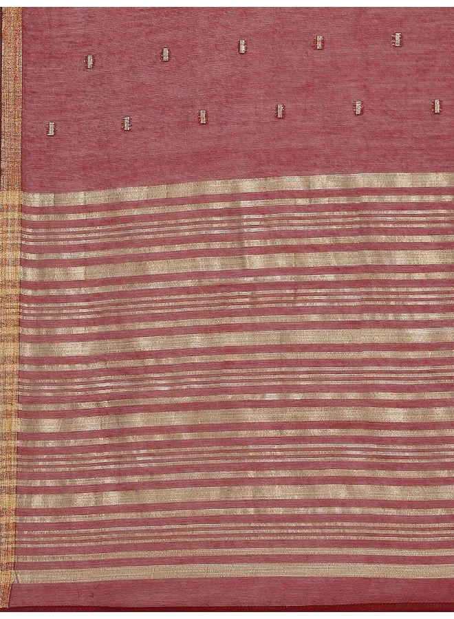 أيه كيه إس طقم كورتا بالازو مع دوباتا مطبوع باللون العنابي والذهبي