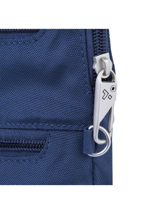 Travelon Travelon Anti-Theft Classic Slim Dbl Zip Crossbody Bag, Midnight -360 9 x 10.5 x 1  - Image 4