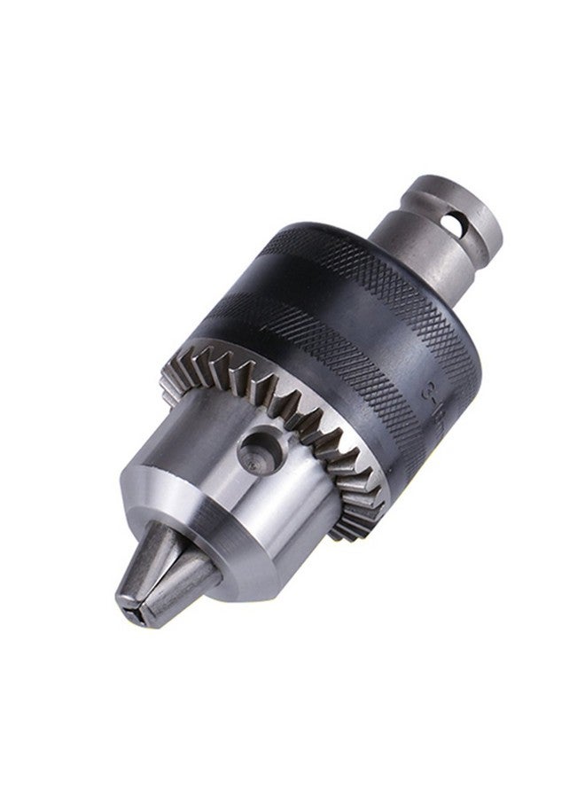 Yakamoz 1.5-13mm Capacity Key Drill Chuck for Air Impact Wrench Converter Conversion Tool | 1/2 Inch Socket Square Female Adapter | 1/2-20 UNF Mount - Image 2