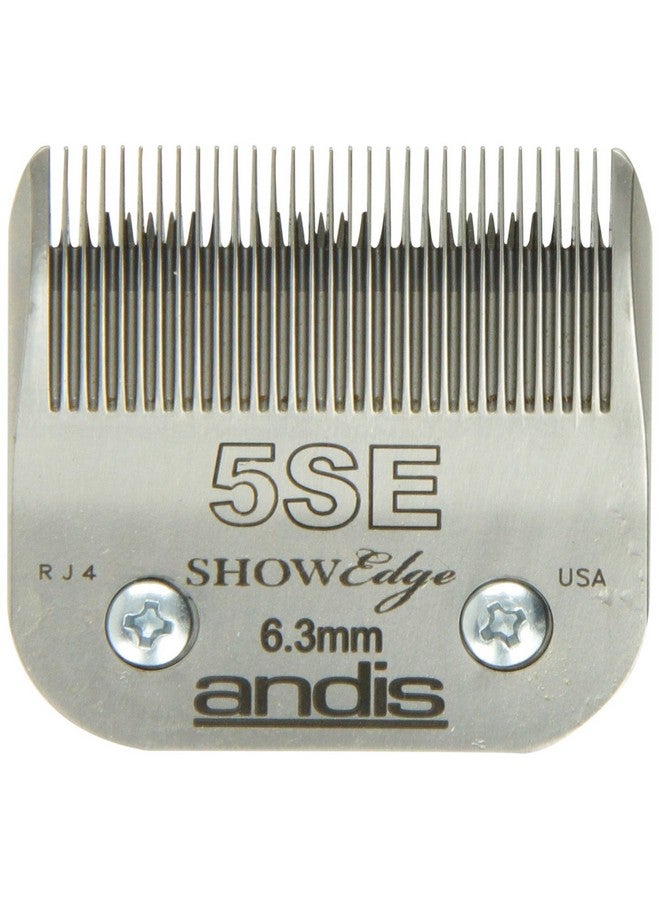 Andis Carbon-Steel ShowEdge Dog Clipper Blade, Size-5SE, 1/4-Inch Cut Length (65595) - Image 1
