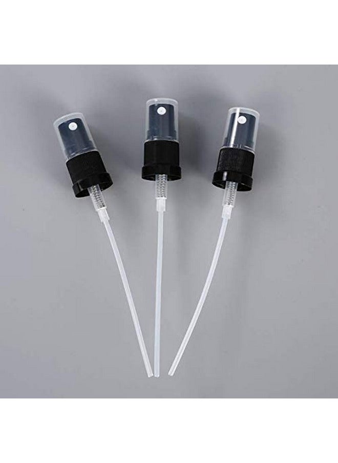 ericotry 12Pcs Spray Bottle Replacement Pump Top Recycle And Reuse 410 20Mm Black Fine Mist Pump Sprayer Screw On Caps Tops Perfume Essential Oil Bottle Replacement Sprayer Nozzles Pump Head  - Image 4