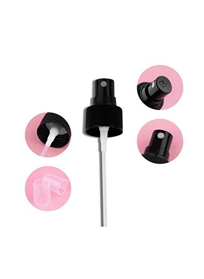 ericotry 12Pcs Spray Bottle Replacement Pump Top Recycle And Reuse 410 20Mm Black Fine Mist Pump Sprayer Screw On Caps Tops Perfume Essential Oil Bottle Replacement Sprayer Nozzles Pump Head  - Image 5