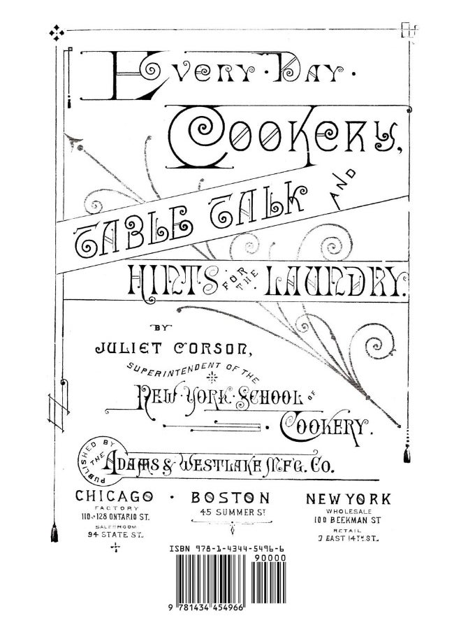 Every-Day Cookery, Table Talk, and Hints for the Laundry  - Image 2