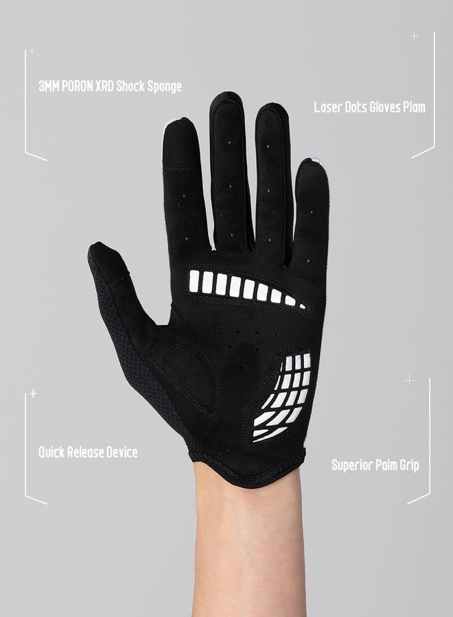DUEECO Summer Biking Gloves Men Women Cycling Anti-Slip Shock-Absorbing Pad for Hiking Driving Running Bike Road Cycling - Image 4