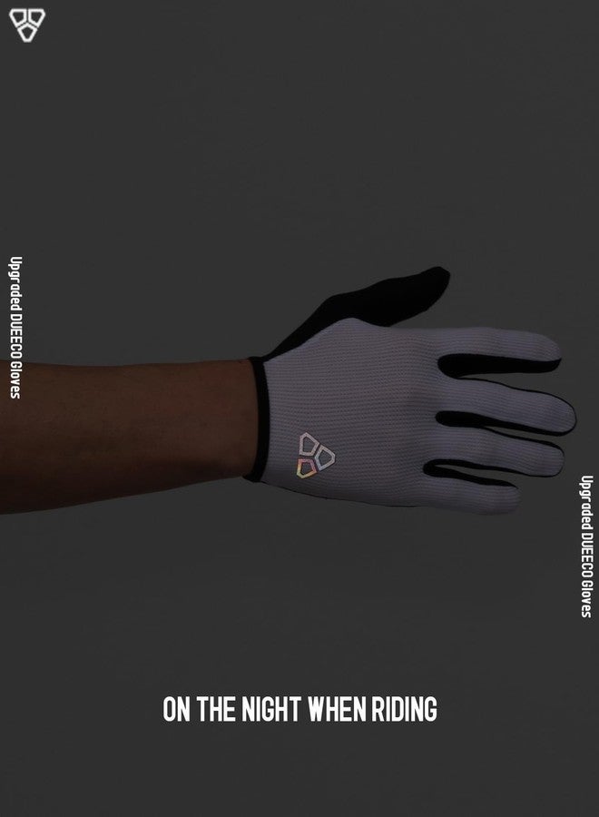 DUEECO Summer Biking Gloves Men Women Cycling Anti-Slip Shock-Absorbing Pad for Hiking Driving Running Bike Road Cycling - Image 2