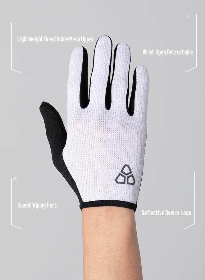 DUEECO Summer Biking Gloves Men Women Cycling Anti-Slip Shock-Absorbing Pad for Hiking Driving Running Bike Road Cycling - Image 3