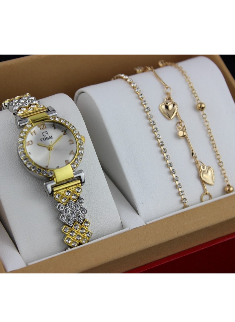 Reclaim with Argireline Women's evening watch set 