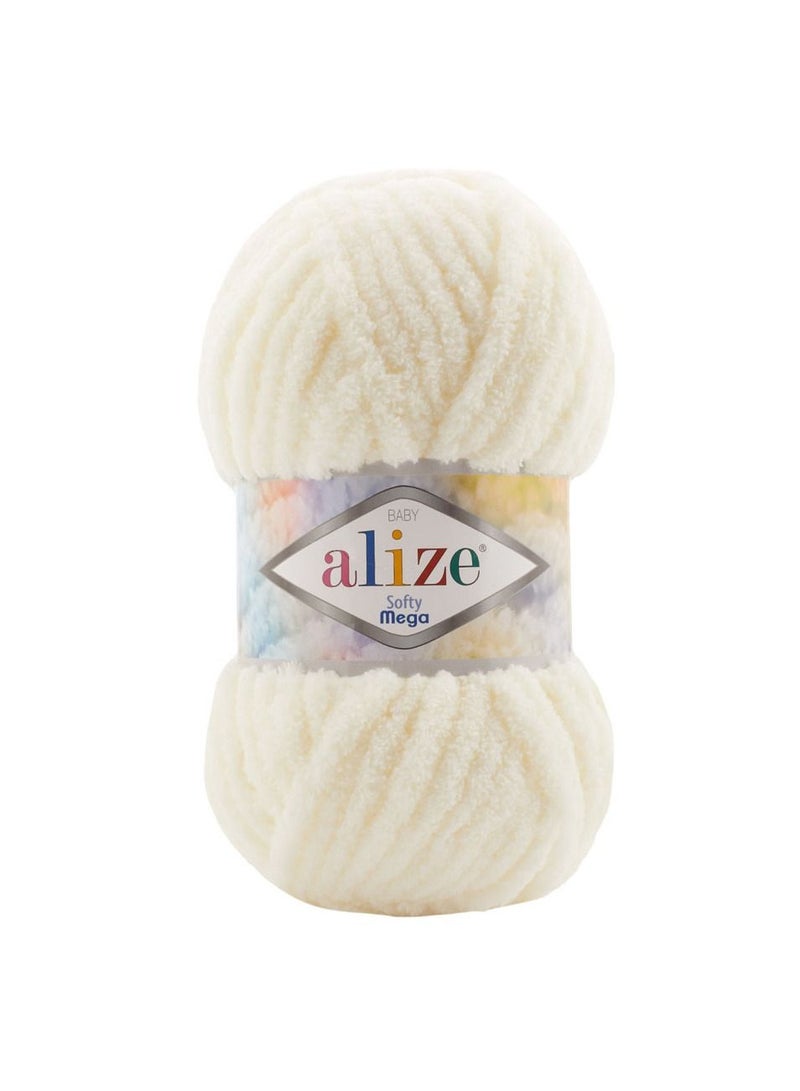 خيوط بوليستر ميغا سوفتي 62 كريمي فاتح