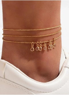 Fashion Multi layered Chain Anklet