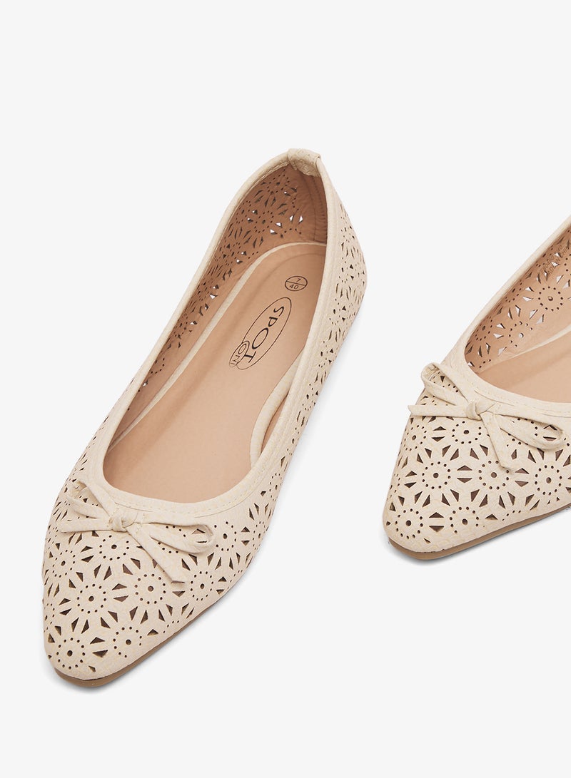 سبوت أون حذاء باليرينا مسطح - Image 4