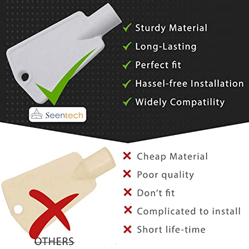 Seentech 297147700 Door Key by Seentech - Compatible with Frigidaire Kenmore Elec-trolux Freezer Refrigerator – Replaces: AP4301346 PS1991481 216702900, 06599905, 08037402, 1259502 (Pack 2) - Image 5