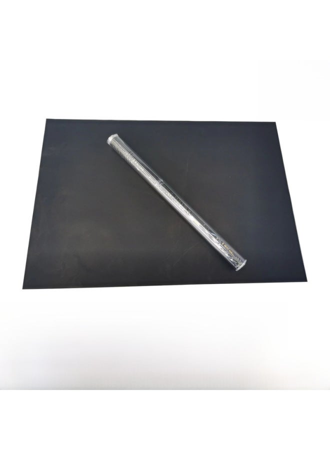High-temperature Resistant Teflon Baking Tray Sheet Special Teflon Baking Oven Pad Durable Non-stick Cooking Kitchen Utensils-Specifications:Black  - Image 2
