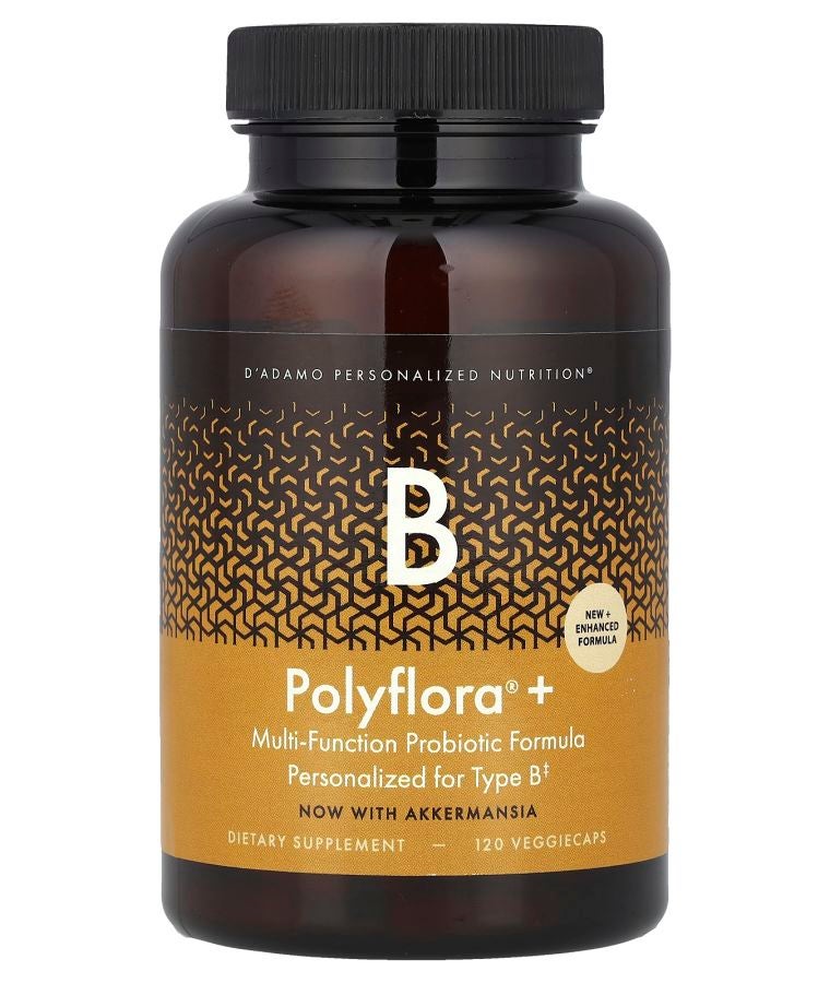 Polyflora® + B Multi-Function Probiotic Formula 120 VeggieCaps