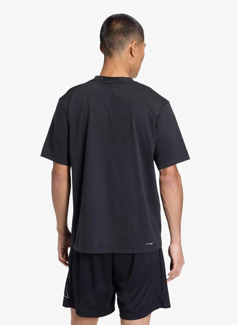 Adidas WORKOUT ESSENTIALS FEELREADY LOGO T-SHIRT