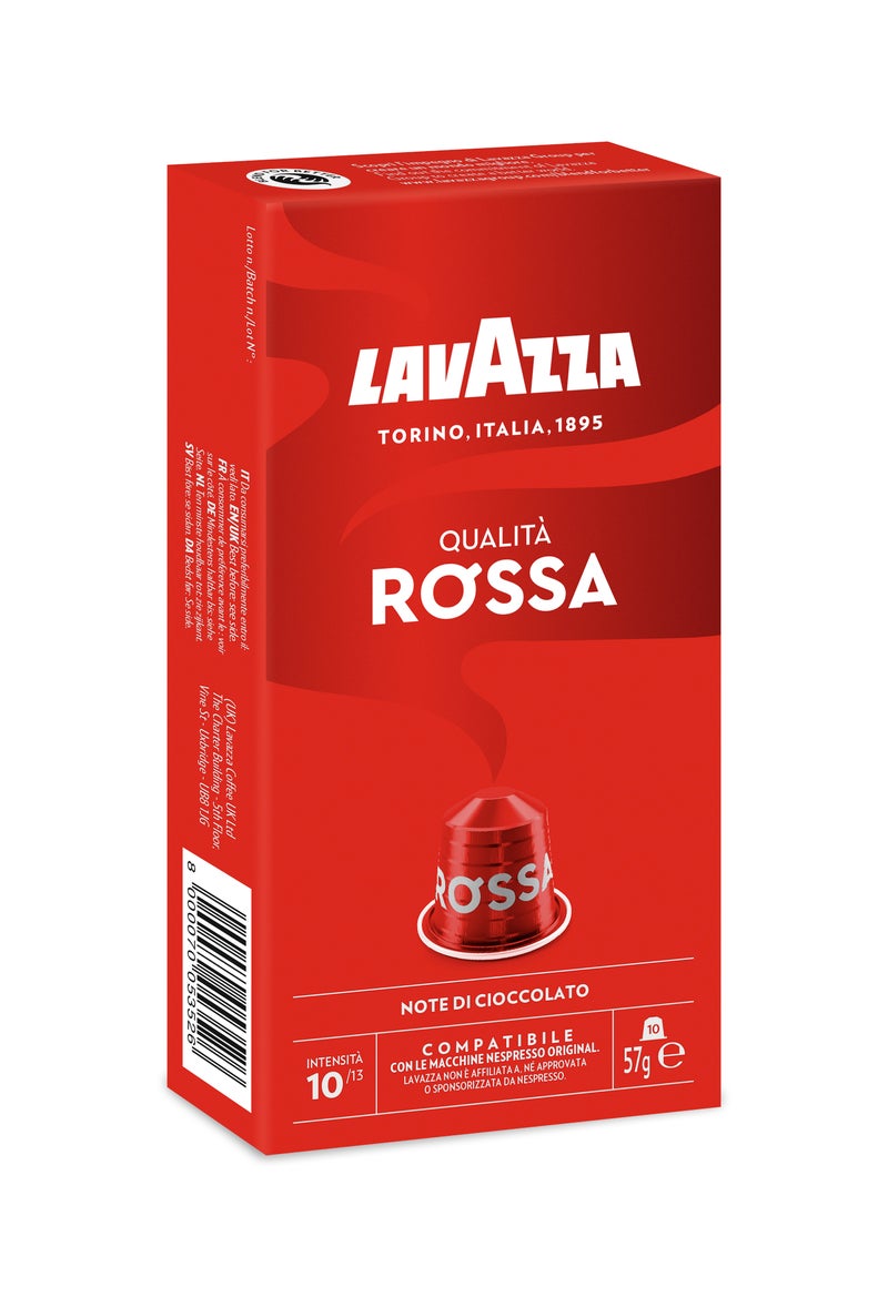 Lavazza Qualita Rossa Coffee Capsules 10 Capsules (57g) - Image 3