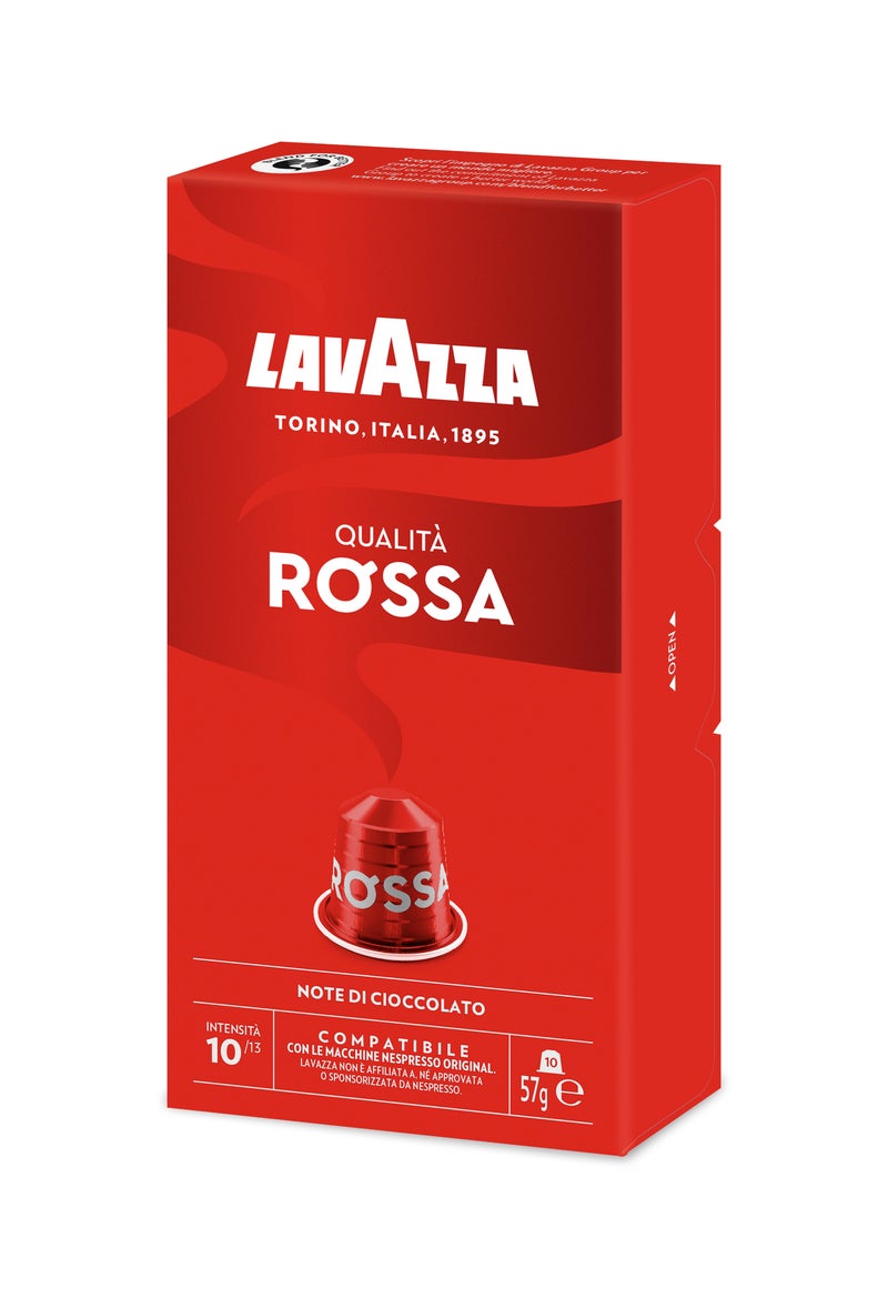 Lavazza Qualita Rossa Coffee Capsules 10 Capsules (57g) - Image 2