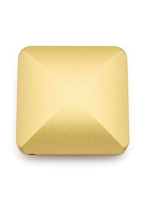 •	Metallic Flip Toy – Magnetic Spinner – Oddly Satisfying – Kinetic Desk Fidget – Fingertip Gyro Skill Toy – Golden