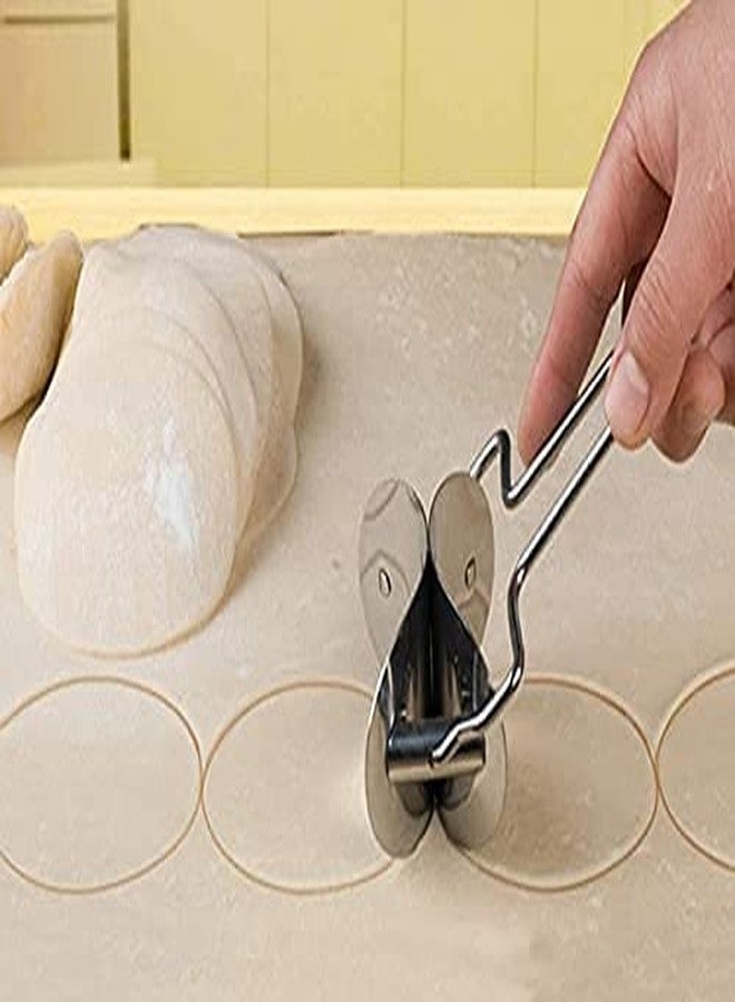 RUDRESHWAR Silicone Baking Sheet, Roti chapati Rolling Baking Sheet mat-1 Pic.; Oil Brush Spatula - 2 Pic.; Puri Cutter-1 Pic.; 4 in 1 Peeler -1 Pic. (Multi Color) - Image 5