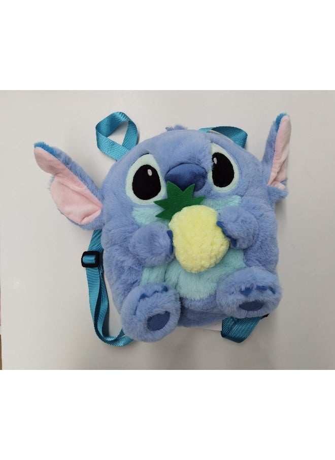 Miniso Disney Stitch Collection Plush Backpack(Stitch) 