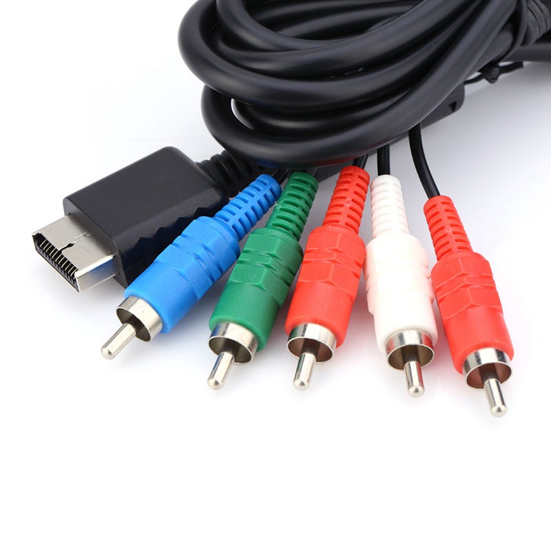 AV Multi Out to Component Video/Audio Cable Cord For Sony Playstation PS2 PS3 - Image 5